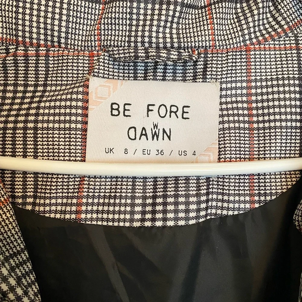 Plaid puffer coat - Picture 3 of 3